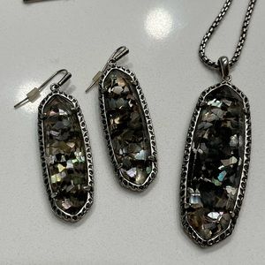 Kendra Scott Crushed Abalone Set